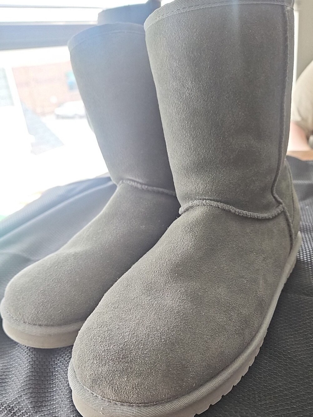 KOOLABURRA by UGG Classic Suede Winter Boots in Gray